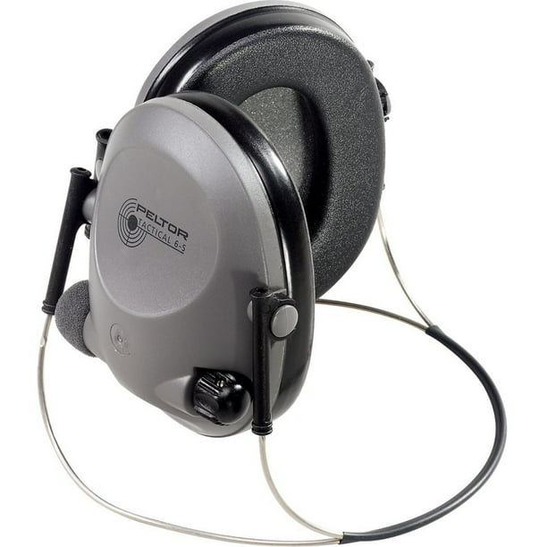 3M Peltor Tactical 6S Behind the Head Electronic Earmuff Hearing Protection 97043 Walmart