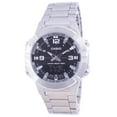 thumbnail image 1 of Casio Analog Digital World Time Stainless Steel AMW-870D-1A AMW870D-1 Men's Watch, 1 of 1