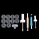 thumbnail image 2 of De Coser De 15 Piezas Overlock Serger Service Kit Destornillador De Bobina Destornillador, 2 of 9