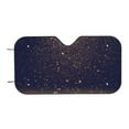 thumbnail image 7 of Fotbe Gold Black Glitter Car Windshield Sunshade | Sun Visor Protector Front Window Shade, Keeps Out UV Rays, Keeps Your Vehicle Cool-, 7 of 7