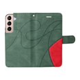 thumbnail image 3 of Wallet Case for Samsung Galaxy S22 with Card Slots Cash Holder Magnetic Clasp Flip Folio Cover, Premium Luxury PU Leather Kickstand Soft Silicone Shockproof Protective Case, Green, 3 of 8