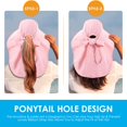 thumbnail image 5 of Minzimin Womens Sun Hat UV Protection, Foldable Waterproof Wide Brim Bucket Hats with Neck Flap for Summer Beach Fishing Hiking, 5 of 7