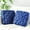 Blue, variant on Gfplyw 2-Pack Knotted Throw Pillows, 12'' X 13''Square Plush Soft Accent Pillows for Couch Home Office Living Room Bedroom Bed Sofa Decor