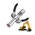 thumbnail image 2 of Grease Coupler Heavy-Duty Quick Release NPTI/8 10000 Two Press Easy to Oil Grease Injector, 2 of 7