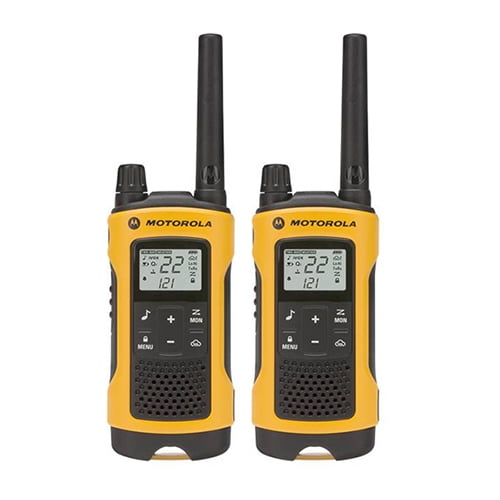 Motorola T400 Waterproof Two Way Radio w/ Quiet Talk Filter