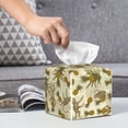 thumbnail image 6 of Kdxio Monkeys and Pinealpples Print Tissue Box Cover,Square Decorative PU Leather Facial Paper Case Organizer Holder Dispenser for Bathroom,Night Stands,Desk,Car 5.2''X5.2''X5.2'', 6 of 8