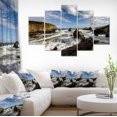 thumbnail image 1 of Blue Atlantic Coast en Espagne - Impression sur Toile Photo de Bord de Mer, 1 of 3