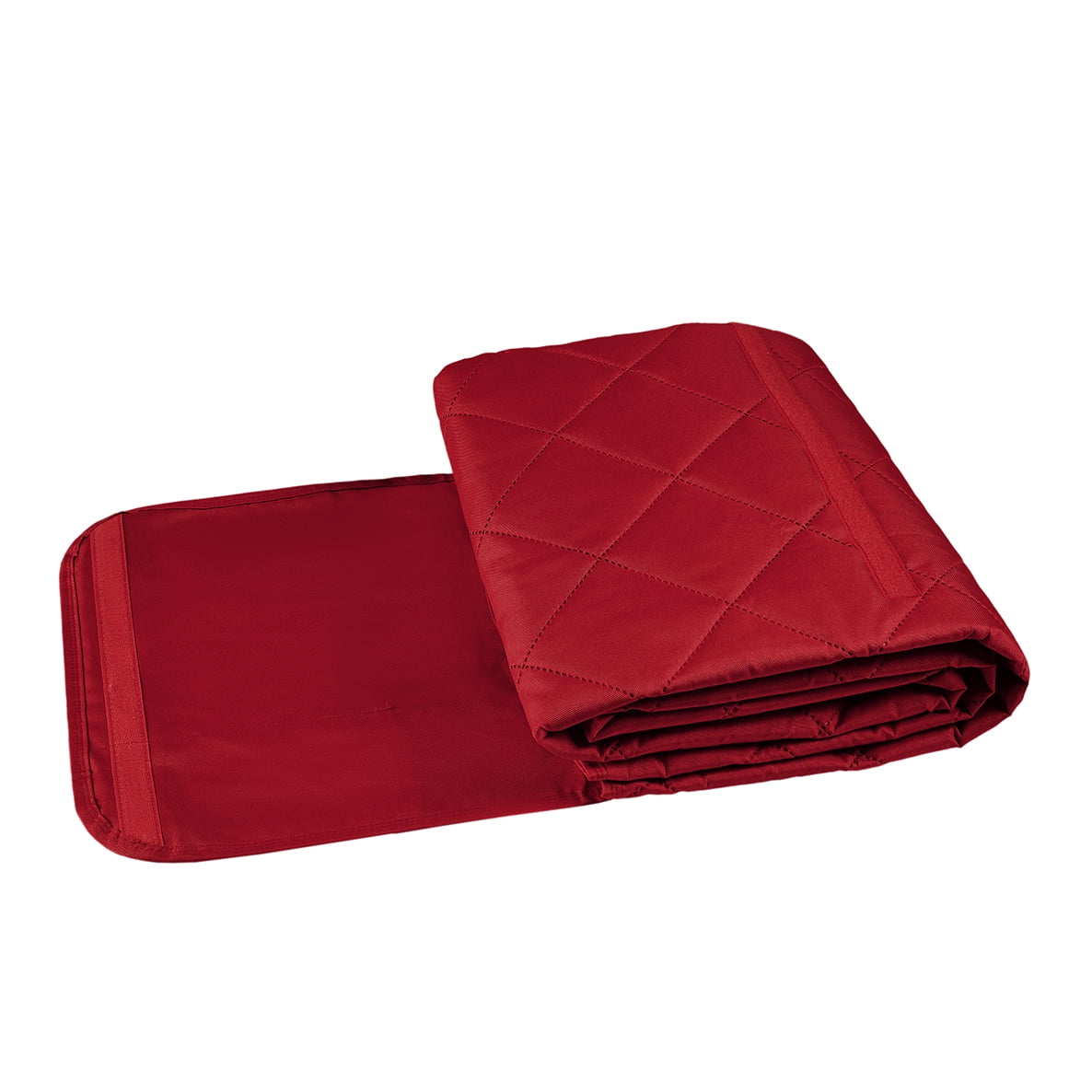 Mainstays Water Repellent Outdoor Blanket, Red Gingham, 1 Piece, 50" x 70"