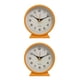 thumbnail image 4 of Matsuzay Despertador de de escritorio, reloj de Metal para dormitorio, sala de estar, mesita de noche, movimiento silencioso, campana de cuarzo, Type2 NO2, 4 of 6
