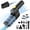 Black, variant on AVAPOW Car Vacuum Cordless, 2-in-1 Handheld Vacuum & Air Duster with LED Light and Multi-Nozzles, Powerful Suction Portable Mini Vacuum Cleaner for Car, Home, Office, Keyboard, Pet