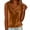Brown, variant on Women's Sleeveless Tank Tops Casual Comfy Solid Color Velvet Draped Cowl Neck Blouse Tops, Blue L