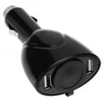thumbnail image 2 of DC Socket Car Charger for Google Pixel 7/Pro/6a/6/Pro Phones - 2-Port USB Power Adapter Vehicle Plug-in Black  Compatible With Pixel 7/Pro/6a/6/Pro Models, 2 of 3