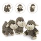thumbnail image 2 of Decoraciones de felpa de cordero de peluche de ovejas 3pcs FRANKIEZHOU gris, 2 of 2