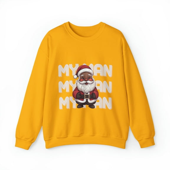 My Man Santa Unisex Heavy Blend™ Crewneck Sweatshirt