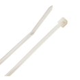 thumbnail image 1 of Steel Grip 3004708 4 in. Cable Tie, White - Pack of 100, 1 of 1