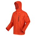 thumbnail image 3 of Regatta - Chaqueta Impermeable Baslow para Hombre (Naranja Oxidado), 3 of 4