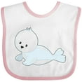 thumbnail image 3 of Inktastic Baby Seal Boys or Girls Baby Bib, 3 of 4