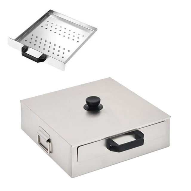 Abbracc Rice Roll Machine Fittings Multifunctional Stainless Steel 2 Drawers for 1 Hole 1 Flat Drawer