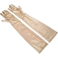 thumbnail image 1 of Nvzi Guantes de satén estilo ópera de 21" de largo hasta el codo, 1 of 5