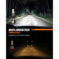 thumbnail image 2 of Bombillas SEALIGHT H4/9003/HB2, 36000 LM, 6000 K, luz blanca diurna, 2 of 6