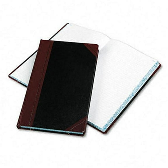 Boorum Pease Record/Account Book - Black/Red - 300 Pages