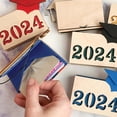 thumbnail image 1 of YAOMOBB College Graduation Keepsake Personalized Graduation Holder 12 Slots Wooden Card Box High School Memory Book Keepsake, 1 of 7