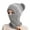 Grey, variant on Generic Outdoor Face Bib Hat Cold Proof Cold Proof Women Warm Ski Winter Integrated Headgear Hood Cap Riding Hats Women'S Stylish Knit Headband Hat Cute Winter Animal Ear Beanie For Women