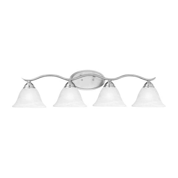 Elk Home Prestige 4-Light Vanity Light in Brushed Nickel, 36-inch Wide
