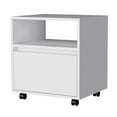 thumbnail image 2 of Miekor Furniture Duncan Nightstand, Top Open Shelf, 1 Drawer W4US8706, 2 of 6
