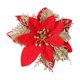 thumbnail image 1 of Teissuly Christmas Ornament Glitter Hollow Leaf Wreath Circle Decoration(5Pcs) Teissuly WER202310164237, 1 of 2