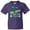 Purple, variant on Port St. Lucie, Florida Happy Sea Turtle Youth T-Shirt