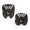 Skull Mushroom Floral Print, variant on CHAQLIN Vintage Bookshelf Desk Chair Covers, Stretchable Rotating Chair Protectors for Women, Removable Polyester Covers for High Back Armchair