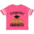 thumbnail image 3 of Inktastic Congrats My Aunt Graduated with Cap Boys or Girls Toddler T-Shirt, 3 of 5