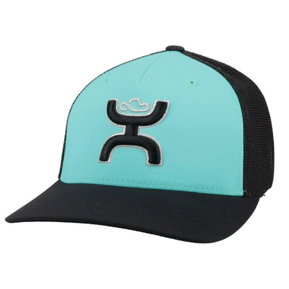 Hooey Men's "Coach" Turquoise and Black Hat 2112TQBK