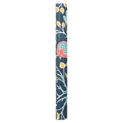 NuWallpaper Groovy Garden Navy Vinyl Peel And Stick Wallpaper, 216-in by 20.5-in, 30.75 Sq. ft. 1 count