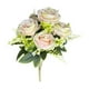 thumbnail image 2 of Ramo de 7 Rosas Búlgaras Artificiales para Proyectos de Decoración Del Hogar y Jardín. Flores Artificiales. Adornos Decorativos., 2 of 6