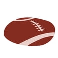 thumbnail image 1 of Belgian Velvet Round Carpet for Sports Theme Game Room Non Floor Mat Computer Chair Mat Reading Area Rug 2362 Inch, 1 of 7