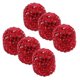 thumbnail image 1 of RUNROTOO 6Ud Tapas Para Válvulas De Neumático Rojas Con De Cristal Para Auto, 1 of 6