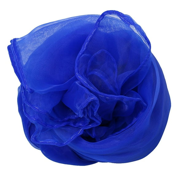 Milaget Fashion Women's Chiffon Scarf Headscarf Wrap Shawl Stole Beach Holiday Banda Chiffon Scarf Blue