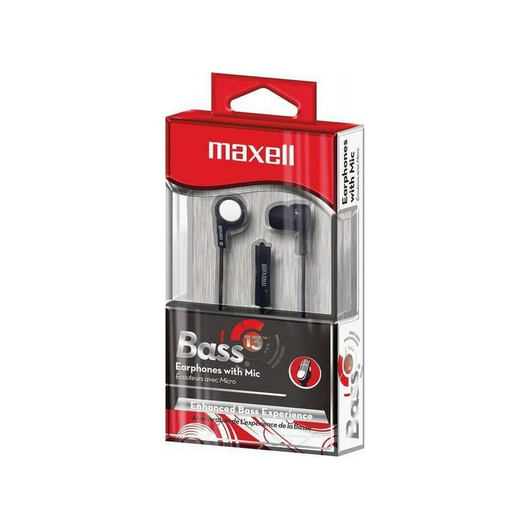 Maxell, MAX199621, B-13 199621 Earset, 12, Black