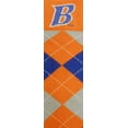 thumbnail image 2 of Boise State Broncos Argyle Gray Dress Sock - Donegal Bay - Unisex - One Size - Mid-Calf, 2 of 2