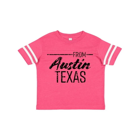 

Inktastic From Austin Texas in Black Distressed Text Gift Toddler Boy or Toddler Girl T-Shirt