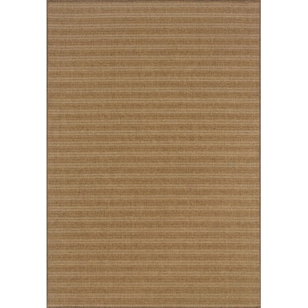 Sphinx Karavia Indoor/Outdoor Area Rug 001X3 Tan Striped Woven 1  9  x 3  9  Rectangle Manufacturer: Sphinx RugsCollection: Karavia RugsStyle:Karavia: 001X3 Tan Specs: 100% PolypropyleneOrigin: Made in EgyptThe Karavia Area Rug collection from Sphinx by Oriental Weavers is a beautiful collection of durable Indoor/Outdoor carpets. Machine made in Egypt  from 100% Polypropylene  these rugs have the texture and color of real sea grass without the high maintenance. Available in 9 different sizes  this collection is sure to have a rug perfect for any size patio or sunroom. Bring one home today to add a touch of warmth to your d�cor!