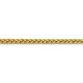 thumbnail image 3 of 14k Yellow Gold 24 Inch 3.7mm Wheat Chain Necklace Pendant Charm Spiga, 3 of 9