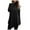 Black, variant on Women Summer Tops Women's Long Sleeve High Neck Loose Fit Knitted Pullover Casual Solid Color Plus Size Top Women Short Sleeve Tee Athletic Top Long Colla Shirts Turtleneck Slim Ladies Black XL