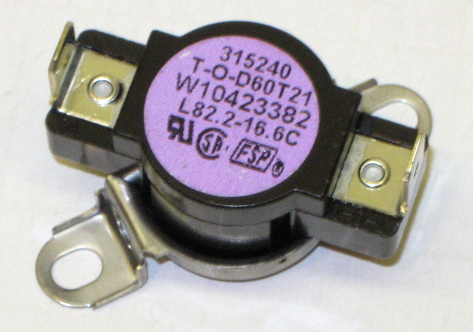Whirlpool Genuine OEM Kenmore Dryer Thermostat Kit W10480709 280010 PS3508094