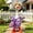 🌺Purple_New#329, variant on Mini Desk Goose Outfits, 7 Inch Summer Clothes Set with Cute Hats Dresses and Bags for Desk Decor and Magnetic Porch Goose Key Decor Gifts