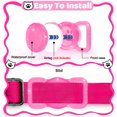 thumbnail image 2 of Compatible Con El Soporte Para Collar De Perro Airtag Que Brilla En La Oscuridad Y Con Purpurina Brillante. Funda Protectora De Silicona Impermeable Para Mejorar La Visibilidad Al Caminar De Noche Y L, 2 of 5