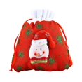 thumbnail image 1 of Bolsa de regalo, bolsas de dulces, calcomanía reutilizable para el hogar, decoración navideña multiusos, accesorios para festivales, diseño Kits de decoración para fiestas Muñeco de nieve Inteprter HA070785-02, 1 of 6