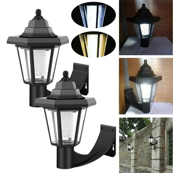 Kcavykas 2 Pack Solar Decks Lights Fence Post Solar Lights For Patio Pool Stairs Step And Pathways Weatherproofs LED Decks Lights Solar Powered Outdoor Lights Fall